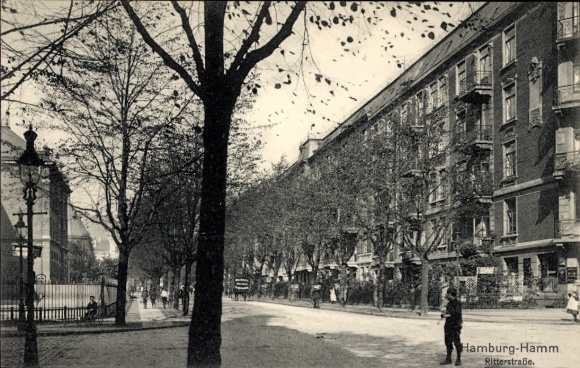 PC Hamburg Mitte Hamm, Ritterstrasse, building