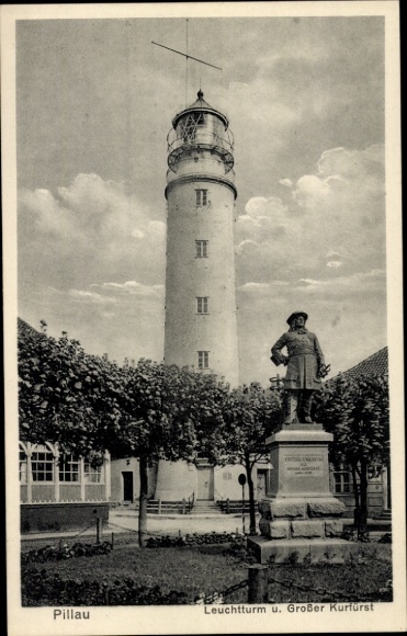 PC Baltijsk Pillau East Prussia, lighthouse, Great Elector