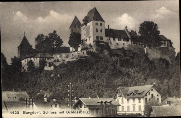 KP Burgdorf Kanton Berno, Zamek z Schlossberg