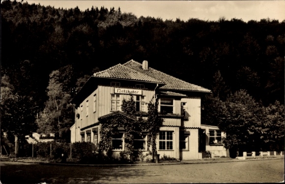 Ak Ilfeld Harztor Kreis Nordhausen Thüringen, Blick auf das Hotel Netzkater