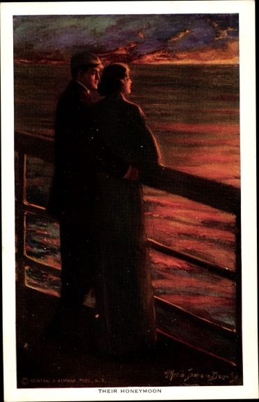 Artist PC Derrier, Their Honeymoon, Woman and Man