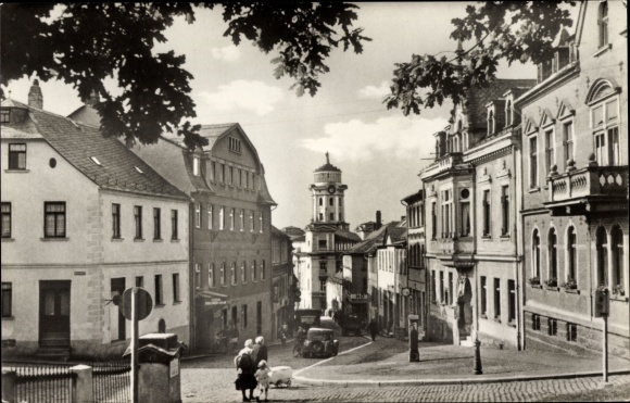 Ak Zeulenroda in Thüringen, Kirchgasse