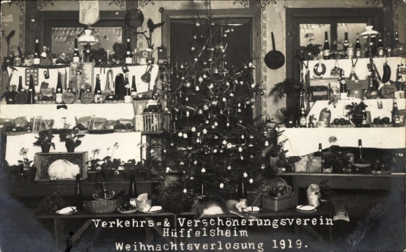 Zdjęcie KP Hüffelsheim Nadrenia-Palatynat, losowanie świąteczne 1919, Stowarzyszenie Ruchu Drogowego i Upiększania