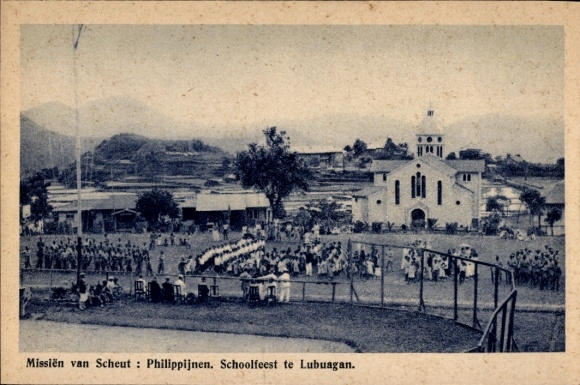 Ak Philippijnen, Schoolfeest te Lubuagan