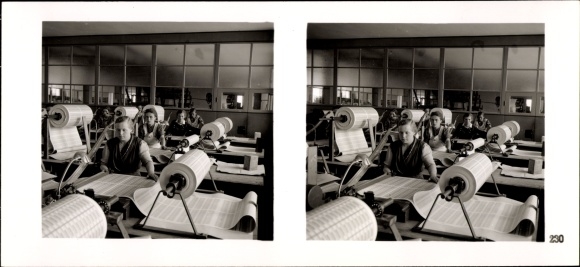 Stereo image photo &quot;The NS model companies 1937-38&quot;, No. 230, Gruner &amp; Sohn, Itzehoe