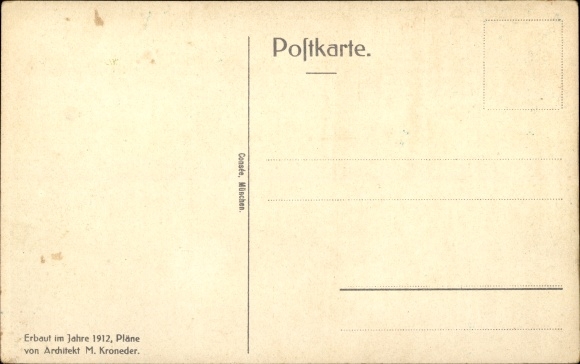 Artist PC Henel, Edwin, Tutzing in Upper Bavaria, Beringer convalescent home