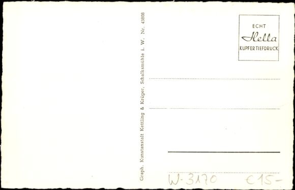 Postcard Gifhorn in Lower Saxony, Christinenstift