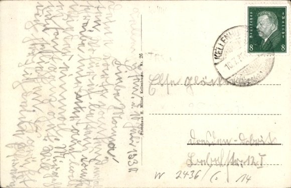 Postcard Kellenhusen in Ostholstein, Hermann Johanna Heim