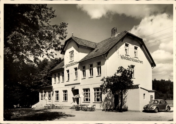 Ak Sleeswijk an der Schlei, Hotel Waldschlösschen