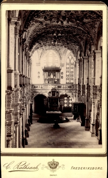 Cabinet Photo Hillerød Hilleröd Denmark, Frederiksborg Slot