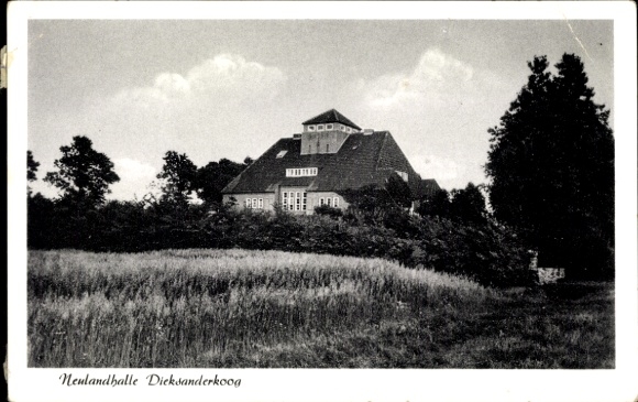 KP Dieksanderkoog Friedrichskoog w Dithmarschen, Neulandhalle