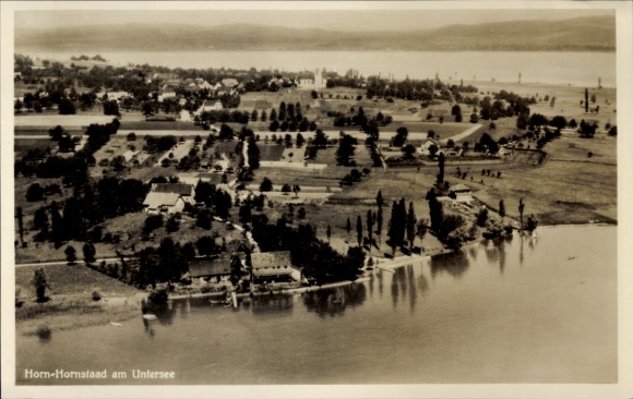 Ak Horn Gaienhofen aan de Bodensee, Hornstaad aan de Untersee