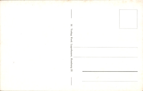 Postcard Hamburg Wandsbek Farmsen Berne, local section