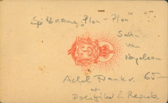 CdV Prince Napoleon, Plon-Plon, son of Jerome Bonaparte