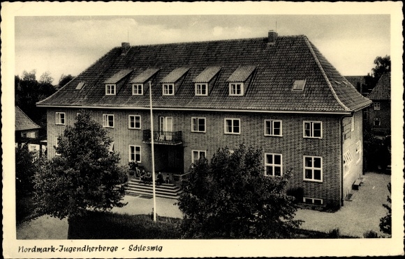 Ak Schleswig Schleswig Holstein, Nordmark Jugendherberge, Spielkoppel