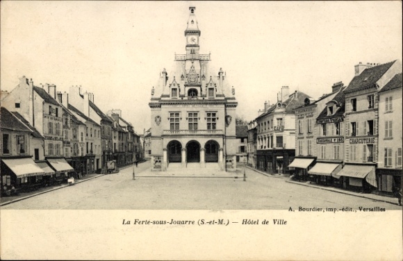 Ak La Ferté sous Jouarre Seine et Marne, Rathaus