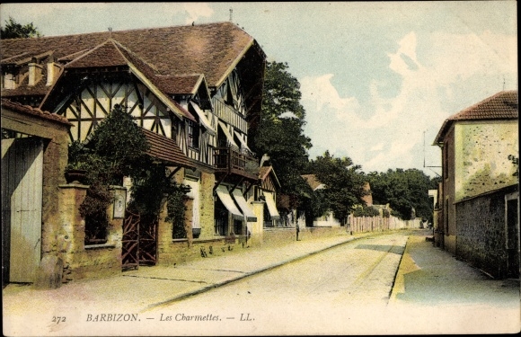 Postcard Barbizon Seine et Marne, Les Charmettes