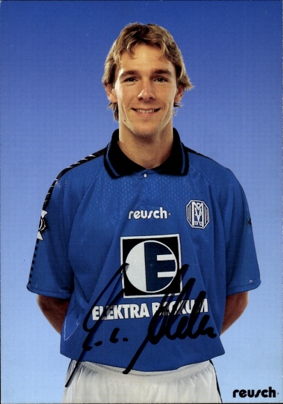 Autogrammkarte Fußballer Markus von Ahlen, SV Meppen, Autogramm