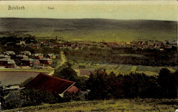 Postcard Butzbach in Taunus Hessen, total view of the village