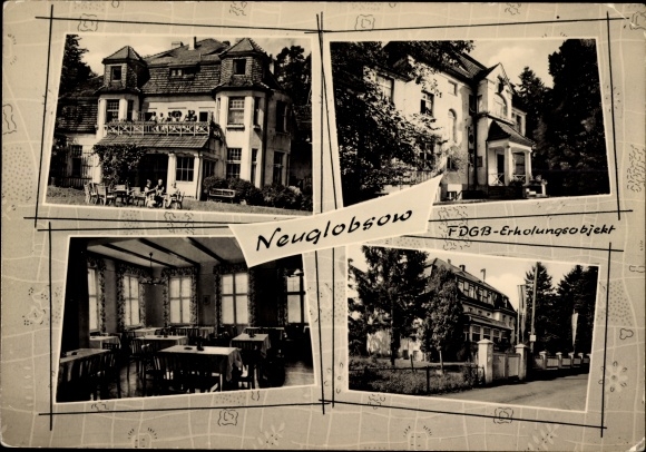 PC Neuglobsow Stechlin Brandenburg, FDGB recreation property