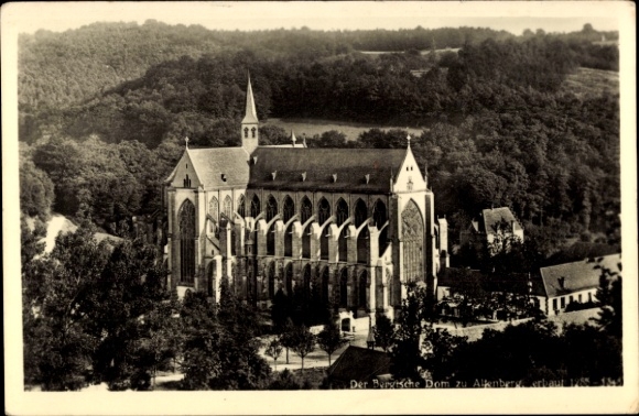 Postcard Altenberg in the Dhünntal Odenthal Bergisches Land, Bergischer Dom