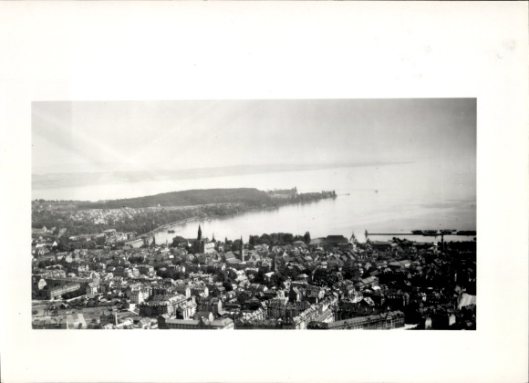 Foto Konstanz am Bodensee, Fliegeraufnahme