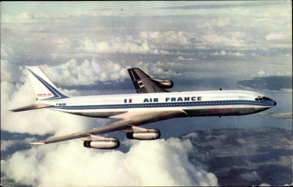 Samolot pasażerski Ak French Air France, Boeing 707 Intercontinental, F-BHSB