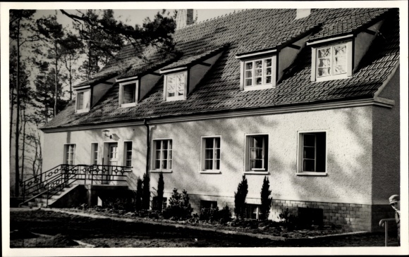 Postcard Lobetal Bernau, Hoffnungstaler institutions, new infirmary