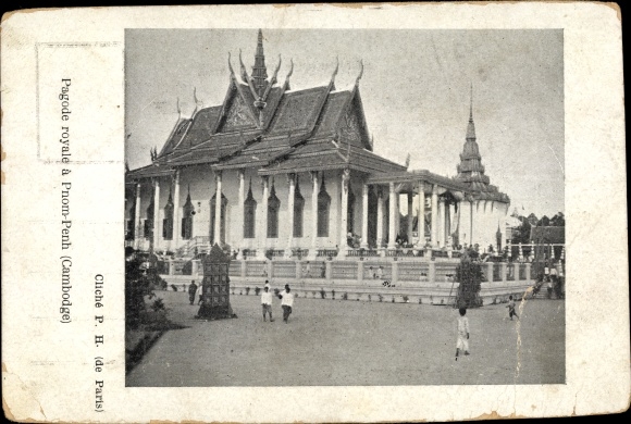 Ak Phnom Penh Kambodscha, Pagode royale