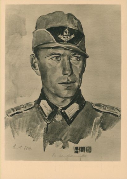 Artysta KP Vocke, The Oberstfeldmeister, wystawa artystyczna RAD 1944 Praga, Honoruj dzieło