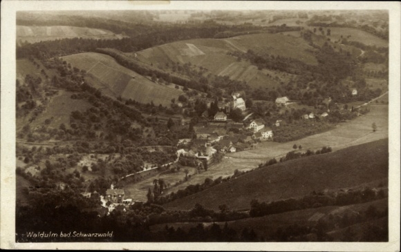 Postcard Waldulm Kappelrodeck in the Black Forest, general view