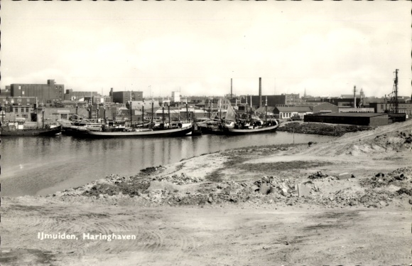KP IJmuiden Ymuiden Velsen Holandia Północna, portowa idylla