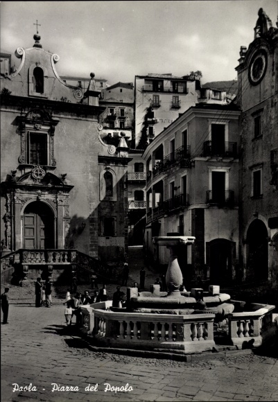 Ak Paola Calabria, Piazza del Popolo