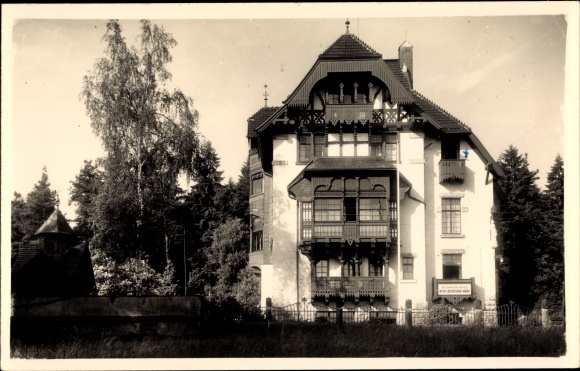 Foto Ak Hartha Hintergersdorf Tharandt im Erzgebirge, FDGB Erholungsheim