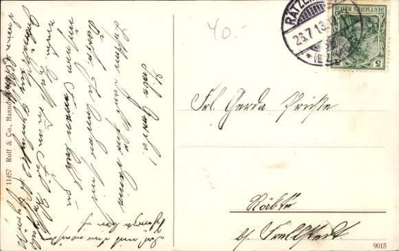 Postcard Eickendorf in the Salzlandkreis, dairy, inn Carl Gericke, church, school