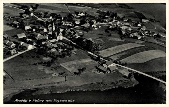 KP Neubäu am See Roding Górny Palatynat, zdjęcie lotnicze