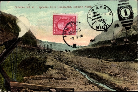 Postcard Culebra Puerto Rico, view from Cucaracha