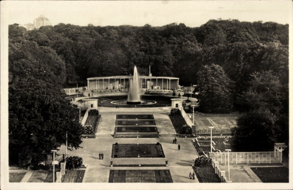 Ak Dresden, Jubiläums-Gartenbau-Ausstellung 1926, Rosenhof