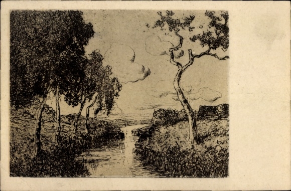 Artist PC Rogge, E., Deep in the Moor, Bach