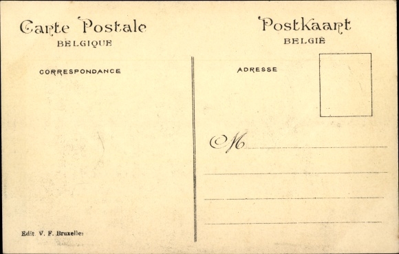 Pocztówka Bruksela Bruksela, wystawa z 1910 r., Kanada