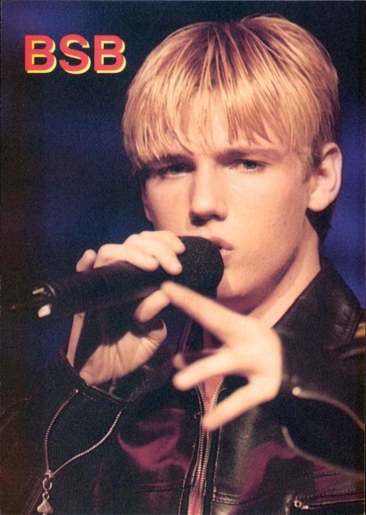 Photo Postcard Nick Carter, Backstreet Boys, portrait
