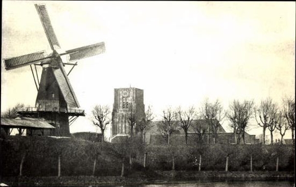 Set von 90 Ansichtskarten Windmühlen Niederlande