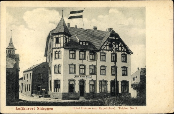 PC Nideggen in the Eifel, Hotel am Kapellchen, owner Lorenz Heinen