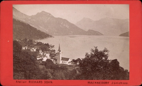 CdV Weggis Canton Lucerne, Panorama, Church