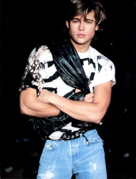 Ak Schauspieler Brad Pitt, Portrait