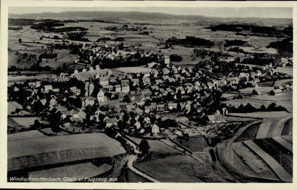 Ak Windischeschenbach in de Opper-Palts, luchtfoto