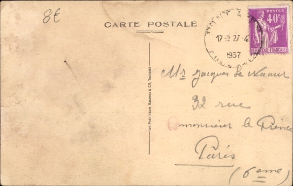CPA Pont Aven Finistère, Le pont sur l'Aven