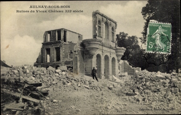KP Aulnay sous Bois Seine Saint Denis, Ruines du Vieux Chateau XIIe siecle