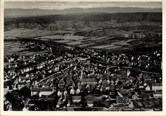 Rottenburg nad Neckarem, zdjęcie lotnicze