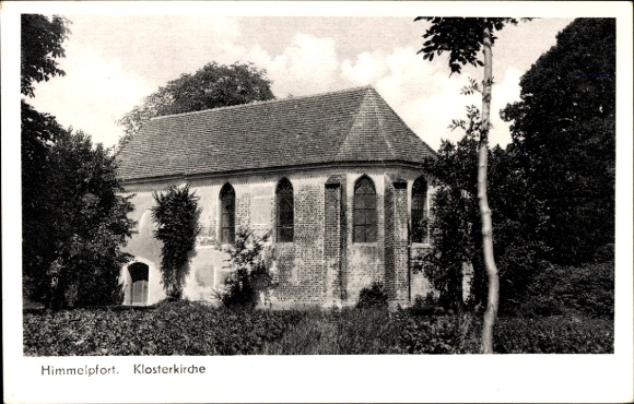Postcard Himmelpfort Fürstenberg, monastery church
